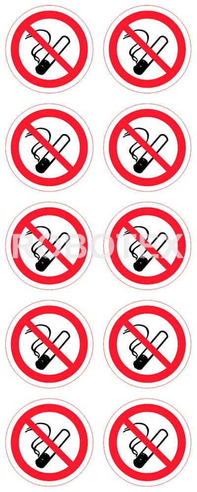 Dohányozni tilos piktogram